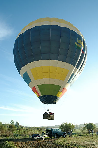 Heißluftballon ~ lift off . . .