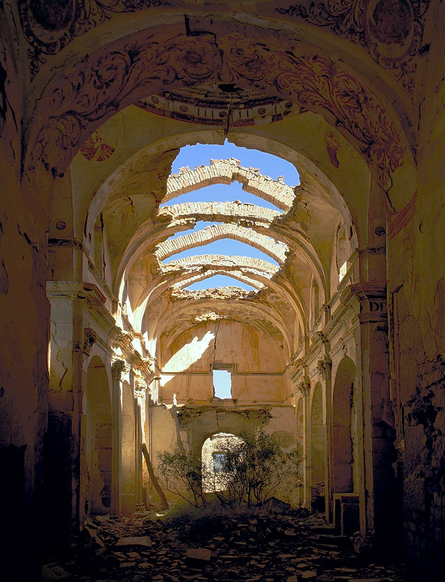Ermita Magdalena ~ Blick in das Innere der Kirche