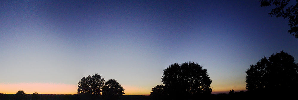 Panorama vom gestrigen Abend